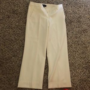 White dress pants